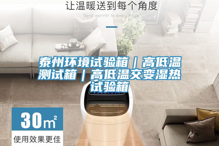 泰州環境試驗箱｜高低溫測試箱｜高低溫交變濕熱試驗箱