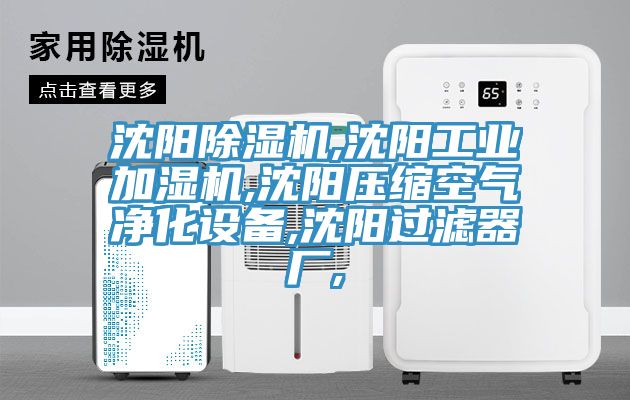 沈陽除濕機,沈陽工業加濕機,沈陽壓縮空氣凈化設備,沈陽過濾器廠,
