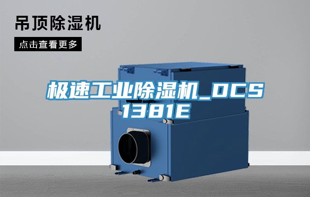 極速工業除濕機_DCS1381E