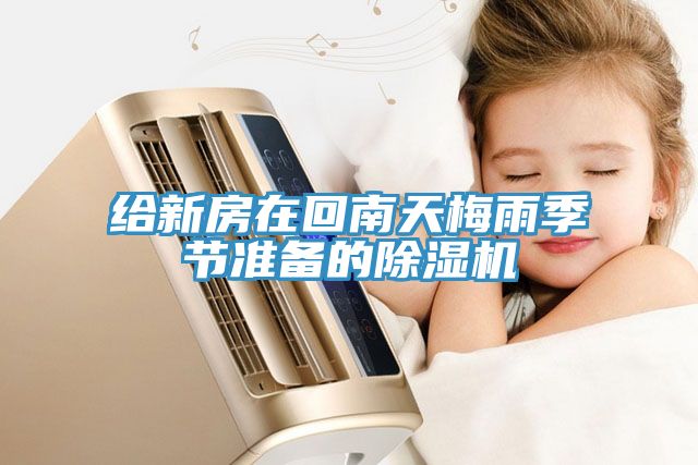 給新房在回南天梅雨季節準備的除濕機