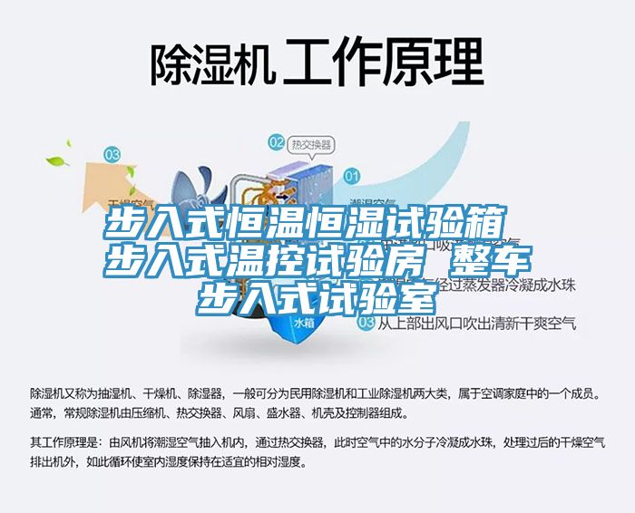 步入式恒溫恒濕試驗箱 步入式溫控試驗房 整車步入式試驗室