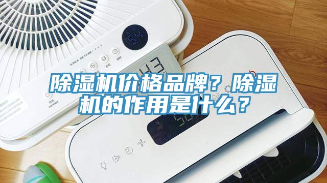 除濕機價格品牌？除濕機的作用是什么？