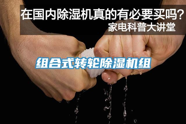 組合式轉輪除濕機組