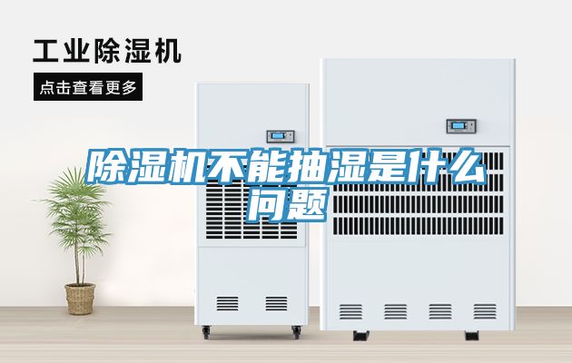 除濕機不能抽濕是什么問題