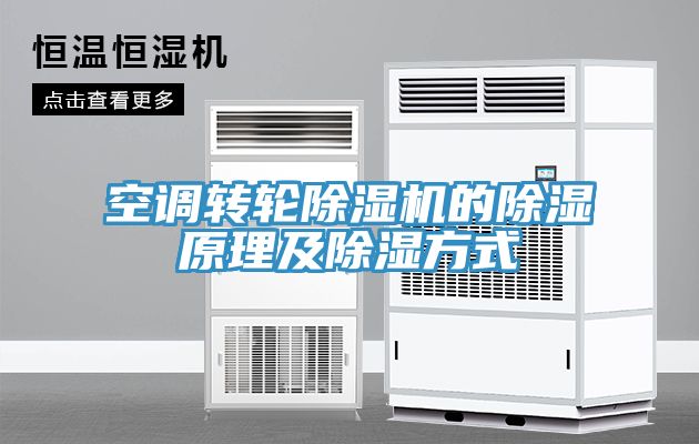 空調轉輪除濕機的除濕原理及除濕方式
