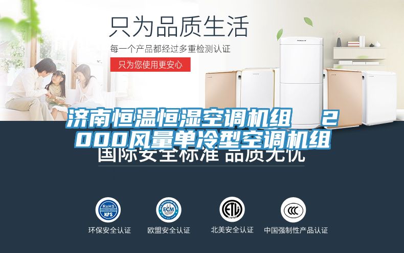 濟南恒溫恒濕空調機組 2000風量單冷型空調機組