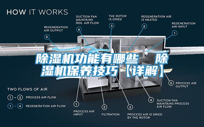 除濕機功能有哪些  除濕機保養技巧【詳解】