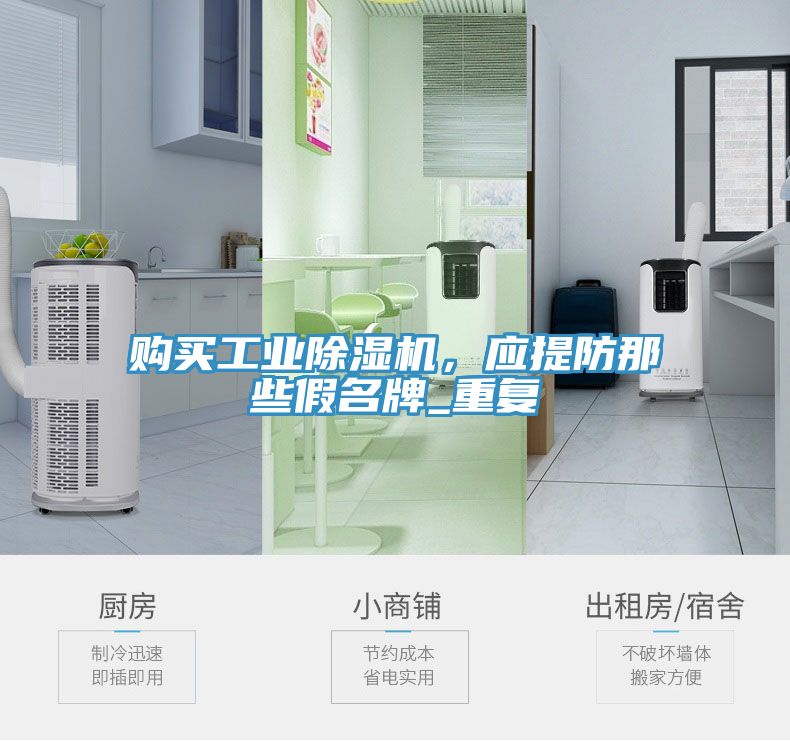 購買工業除濕機，應提防那些假名牌_重復
