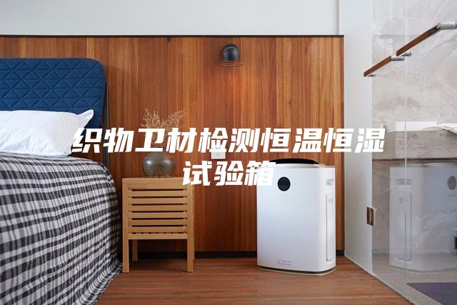 織物衛材檢測恒溫恒濕試驗箱