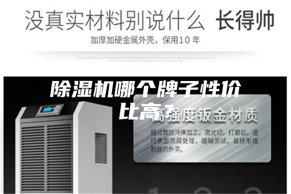 除濕機哪個牌子性價比高？