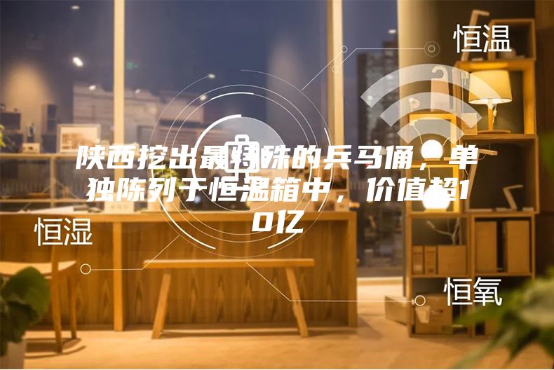 陜西挖出最特殊的兵馬俑，單獨陳列于恒溫箱中，價值超10億