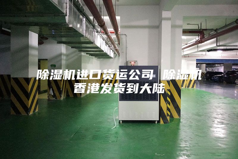 除濕機進口貨運公司 除濕機香港發貨到大陸