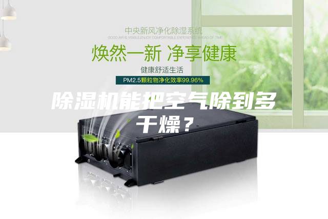 除濕機能把空氣除到多干燥？