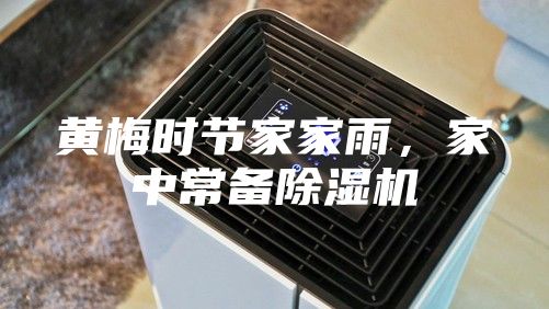 黃梅時節家家雨，家中常備除濕機