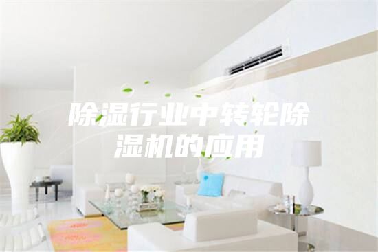 除濕行業中轉輪除濕機的應用