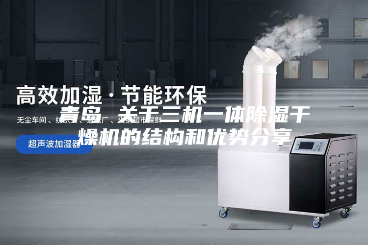 青島 關于三機一體除濕干燥機的結構和優勢分享